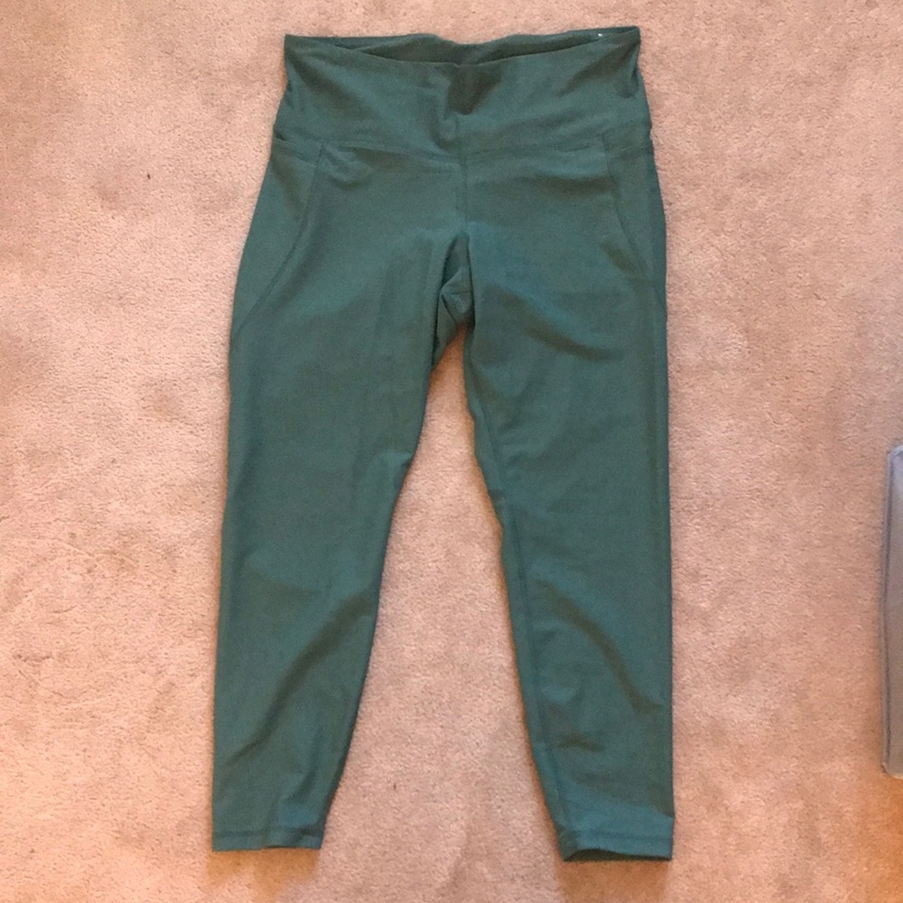 green leggings